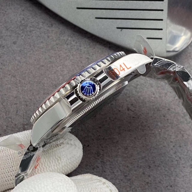 勞力士複刻手錶 Rolex男士腕表 可樂陶瓷圈 GMTMASTER格林尼治型環球腕表 126710BLRO-0001  gjs2186